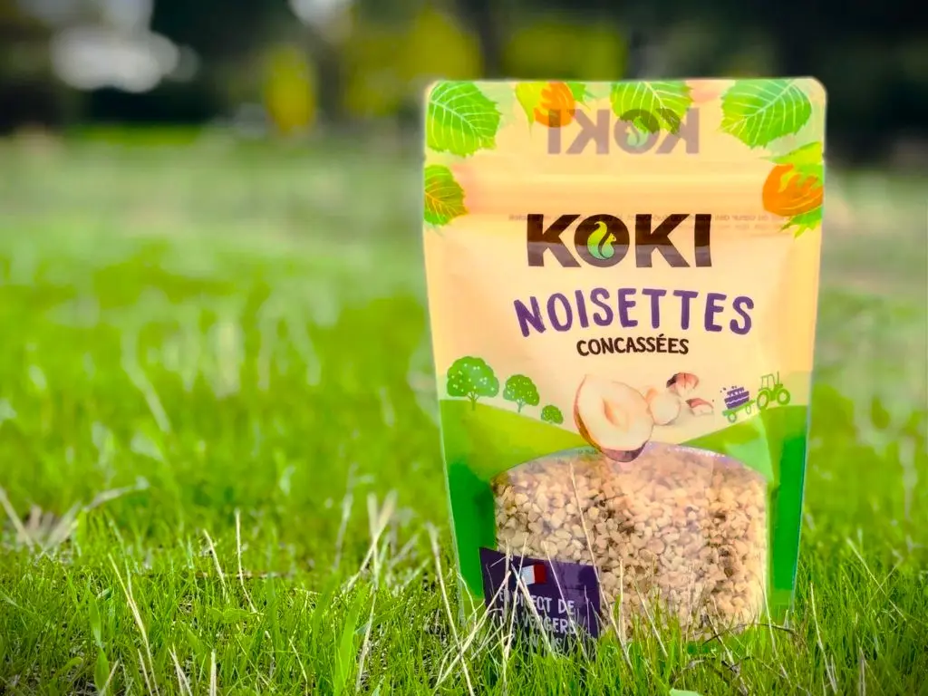 Doypack barrière avec fenêtre pour fruits secs