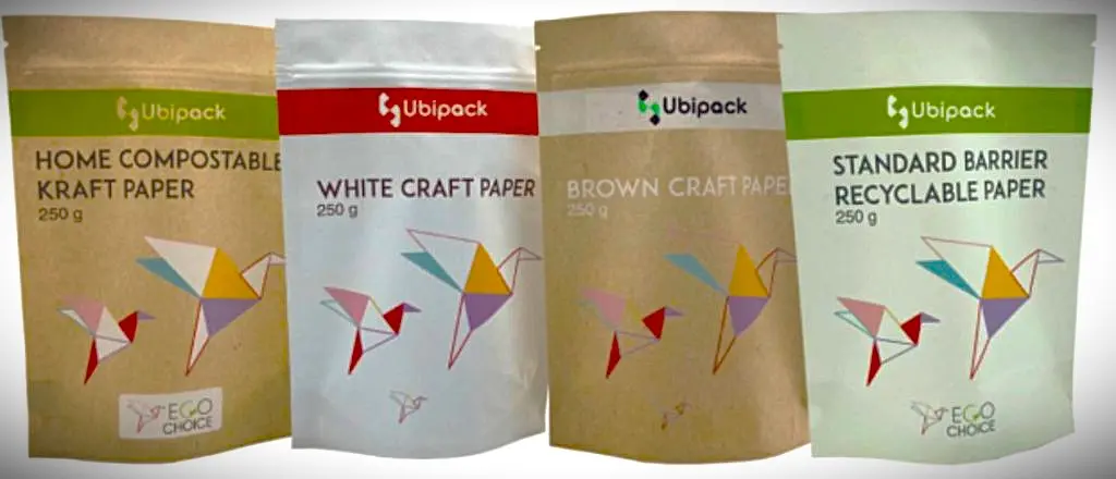 Doypacks kraft impression numérique