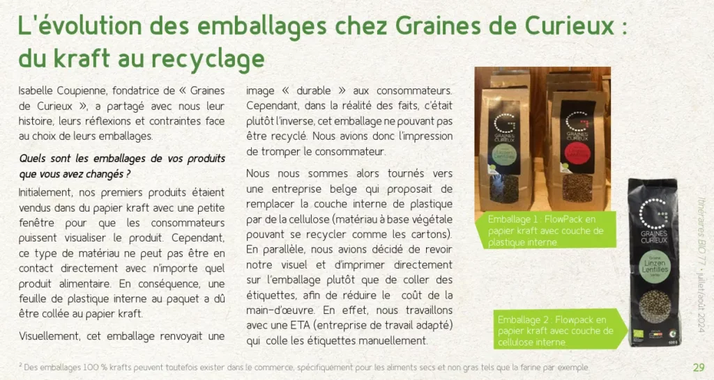 Article Doypacks recyclables vs doypacks kraft 1