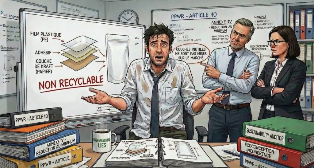 Emballages recyclables vs greenwashing